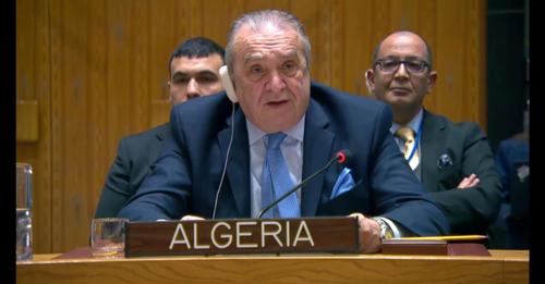 ambassadeur algerien ONU